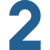 The number 2