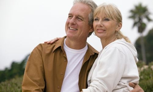 Middle aged couple