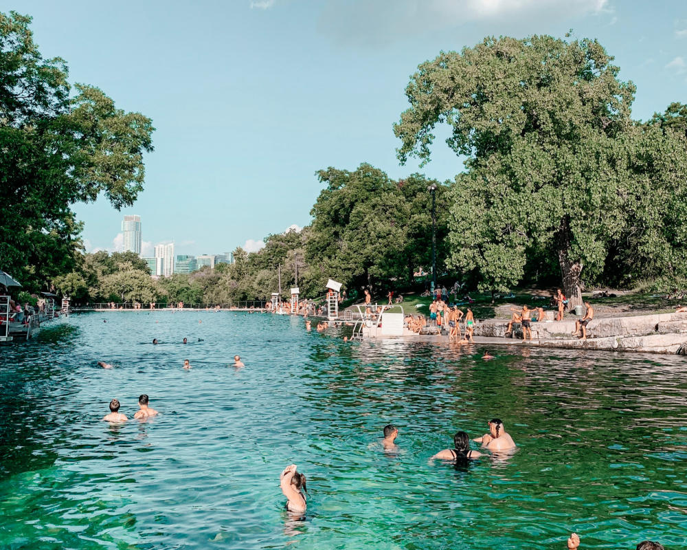 Barton Springs Pool. Credit Cindy Bolanos.