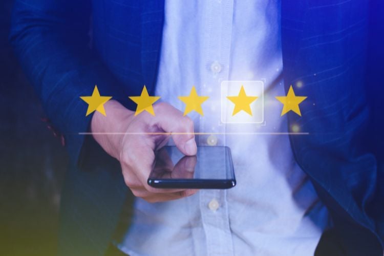 LendFriend getting 5-star review from a borrower.
