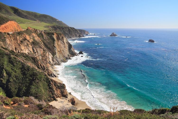 California coastline