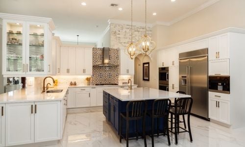 Kitchen in Houston home