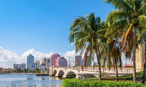West Palm Beach Skyline