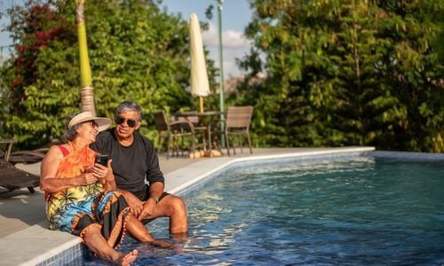 Retirees who bought a new home