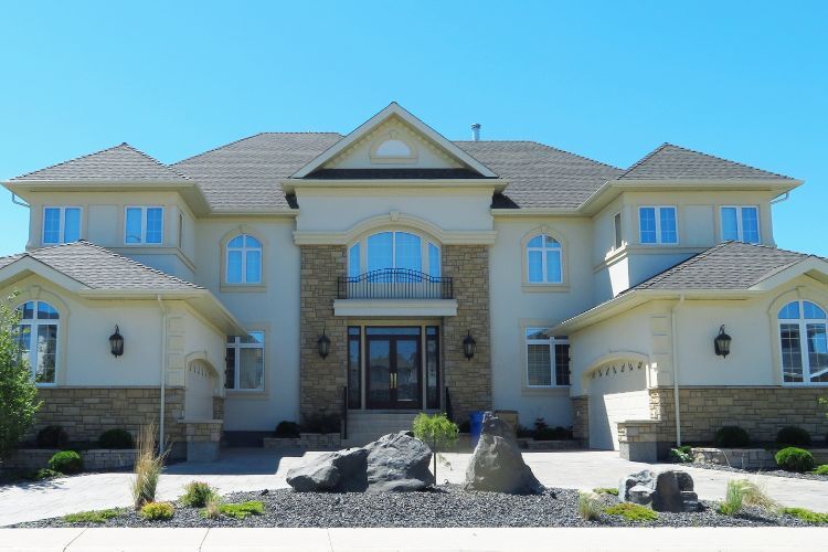 Texas mansion bought by a self-employed borrower
