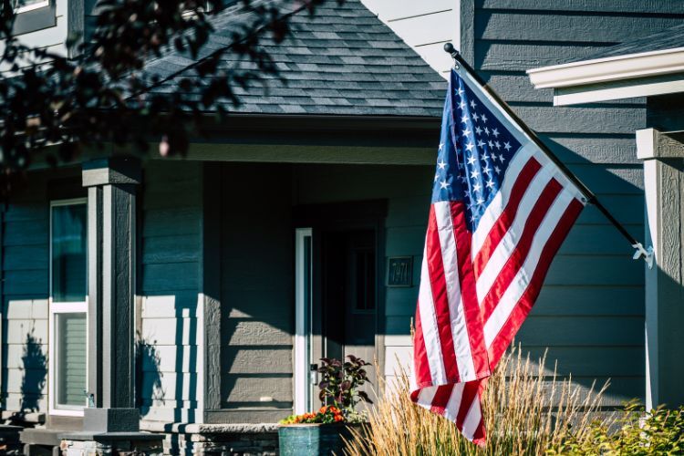 House owned by a veteran